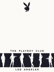 Playboy Club, Los Angeles 1980s Menu Design