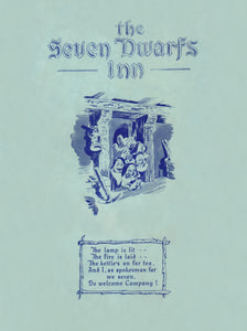 Seven Dwarfs Inn, Unknown 1956 Menu Art