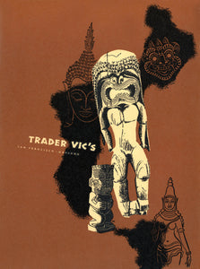Trader Vic's Oakland, 1960s Menu Art