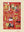 Air India In-flight Menu, 1970s Menu art