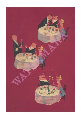 Al Reiner's Prime Rib, Philadelphia 1960s | Vintage Menu Art - cover