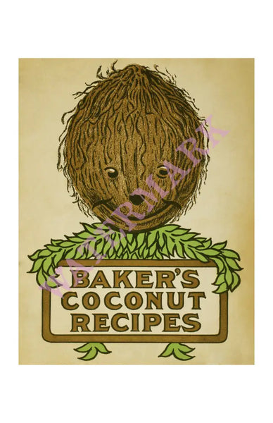 Baker's Coconut Recipes, 1914