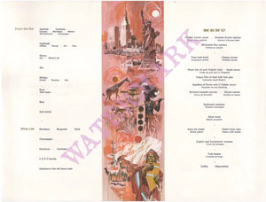 BOAC Monarch Service London - New York 1967