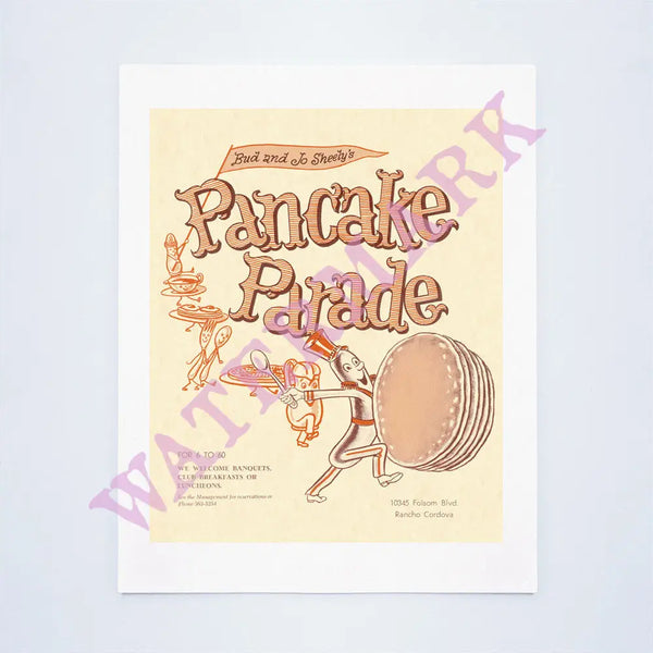 Bud & Jo Sheely's Pancake Parade, Rancho Cordova, CA 1960s
