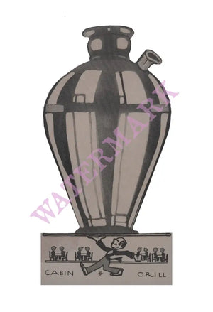 Cabin Grill, New York 1935 Birthplace of Diners Club Card