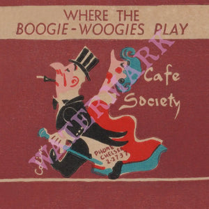Café Society Boogie Woogies, New York 1940s