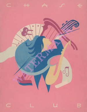 Chase Club, Hotel Chase, St Louis 1946 Menu Art