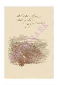 Clifton House, Niagara Falls, 1855
