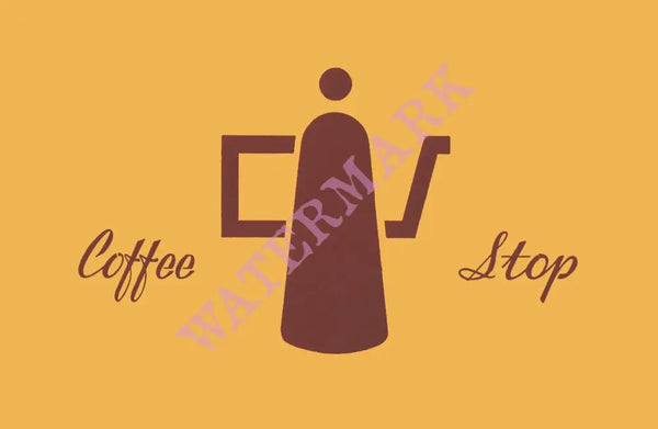 Coffee Stop, Kansas City 1940s Menu Art