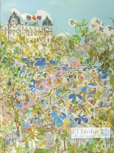 El Jardin Hotel Ritz, Madrid 2000s Menu Art