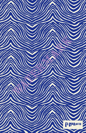 El Morocco Blue New York 1961 - Vintage Menu Art – cover