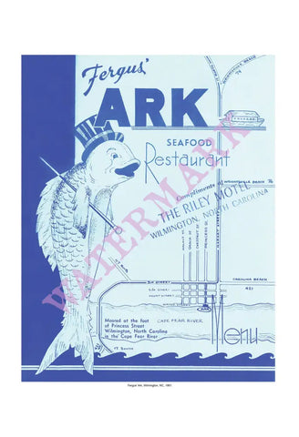 Fergus' The Ark Wilmington NC 1961