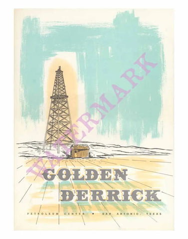 Golden Derrick, San Antonio, Texas 1960s