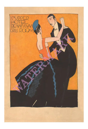 Grill Room Hotel Pennsylvania, New York 1926