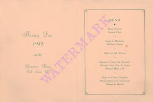 Grosvenor House London Boxing Day 1935 Posters Prints & Visual Artwork