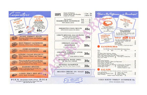 Harry Carpenter's Sandwich Stands, Hollywood 1942