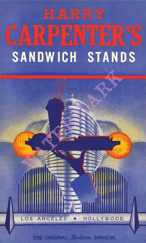 Harry Carpenter's Sandwich Stands Hollywood 1942