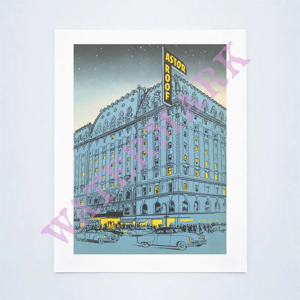 Hotel Astor, New York 1953