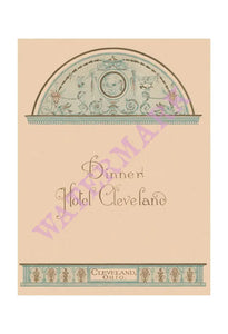 Hotel Cleveland, Cleveland 1919