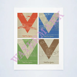 Hotel New Yorker Collection New York, 1942 Vintage Menus