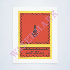 Hotel Pennsylvania, New York 1934