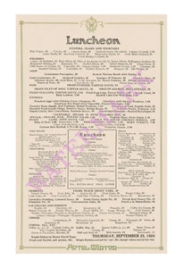 Hotel Winton, Cleveland 1920