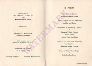 Hotels Splendide - Royal - Excelsior, Aix-les-Bains, France 1939