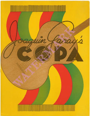 Joaquin Garay's Copa, San Francisco, 1950s Menu Art