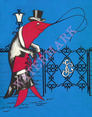 Johnny Caces , Longview, Texas 1979 Menu Art