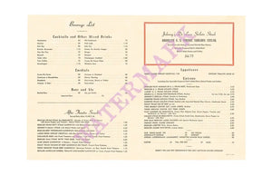 Johnny's Steak House, Chicago 1960