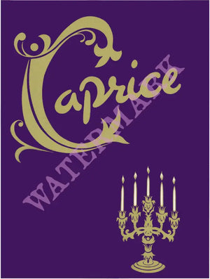 Le Caprice, London, 1973 Vintage Menu Print