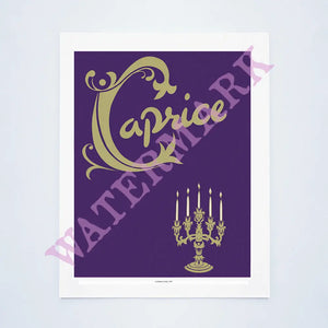 Le Caprice, London, 1973 Vintage Menu