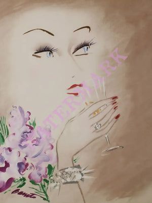 Le Restaurant Francais Wine List, New York World’s Fair 1939 Menu art