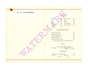 M V Chinook, Seattle - Victoria BC