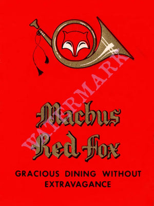 Machus Red Fox, Bloomfield Township MI, 1970s