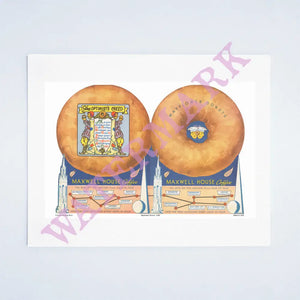 Mayflower Donuts Double Cover, San Francisco and New York World's Fairs, 1939