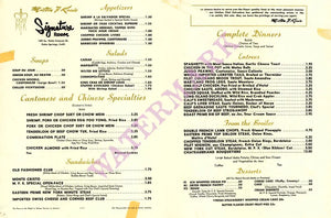 MFK Signature Room Palm Springs 1958 Posters Prints & Visual Artwork