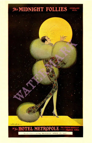 Midnight Follies, Hotel Metropole, London 1927