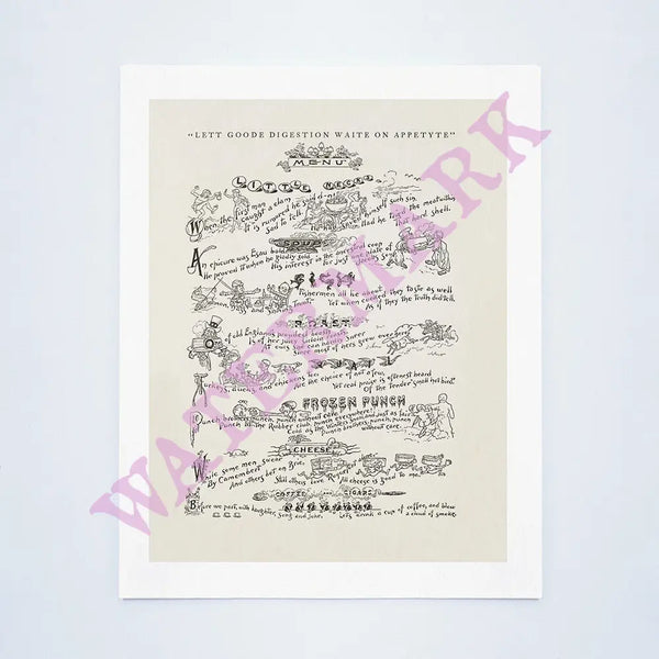 New England Rubber Clubbe Thanksgiving Dinner Boston 1901