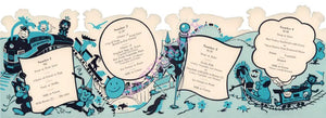 New York Central System, Children's Menu, 1950s