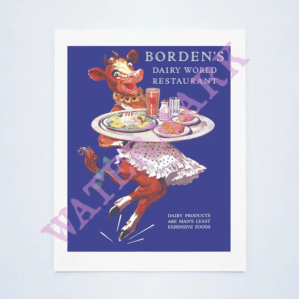New York World's Fair 'Borden's Dairy World' 1939