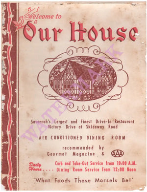 Our House, Savannah GA 1940s