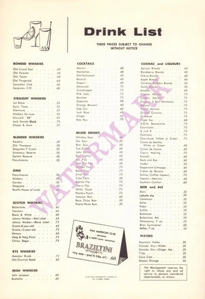 Pan American Club Milwaukee 1960s Posters Prints & Visual Artwork