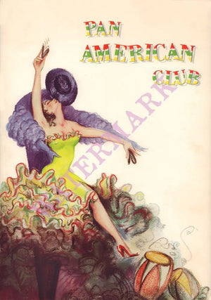 Pan American Club Milwaukee 1960s Posters Prints & Visual Artwork