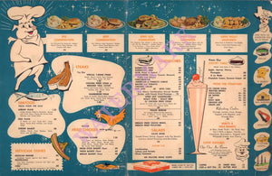 Pig Stands, Texas 1960s Menu