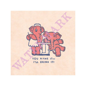 Pink Elephant (You Name It), The Cellar Bar, San Francisco’s Geary Theatre 1930s