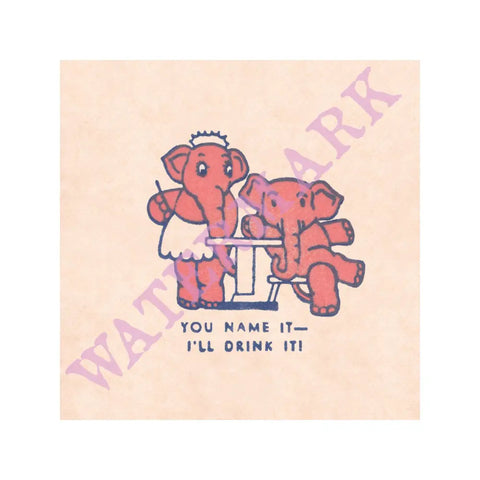 Pink Elephant (You Name It), The Cellar Bar, San Francisco’s Geary Theatre 1930s