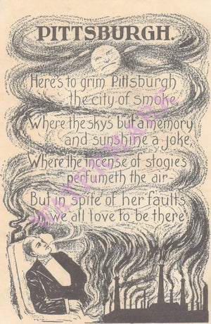 Pittsburgh, Meda Logan Poem 1907