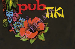 Pub Tiki 1, USA 1950s | Vintage Menu Art - cover