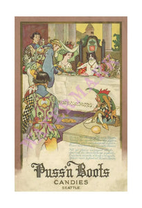 Puss’n Boots Seattle 1920s Vintage Americana Menus